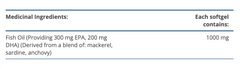 OmegaGenics Fish Oil EPA-DHA 500