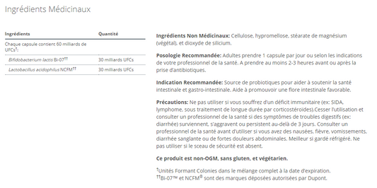UltraFlora IB Probiotic