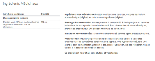 Milk Thistle Extract (Silymarin)