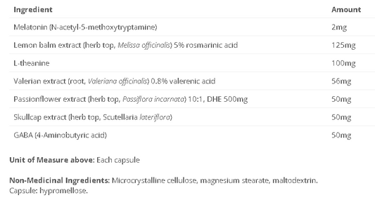 Sleep Matrix Melatonin